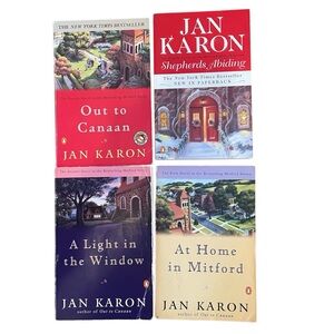 Set of 4 Jan Karon Mitford books